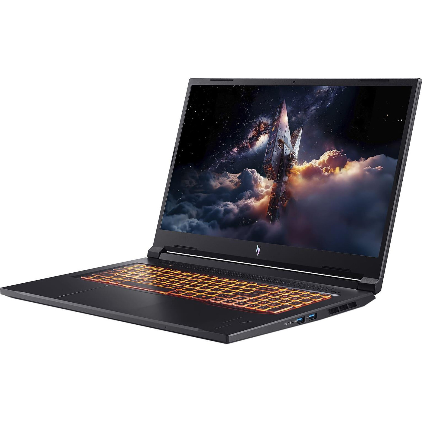 Ноутбук Acer 17.3 Nitro V 17 ANV17-41 FHD IPS/AMD R7-260/32GB/1TB/RTX 5060 8GB/Linux/Black (NH.QYVEU.006)
