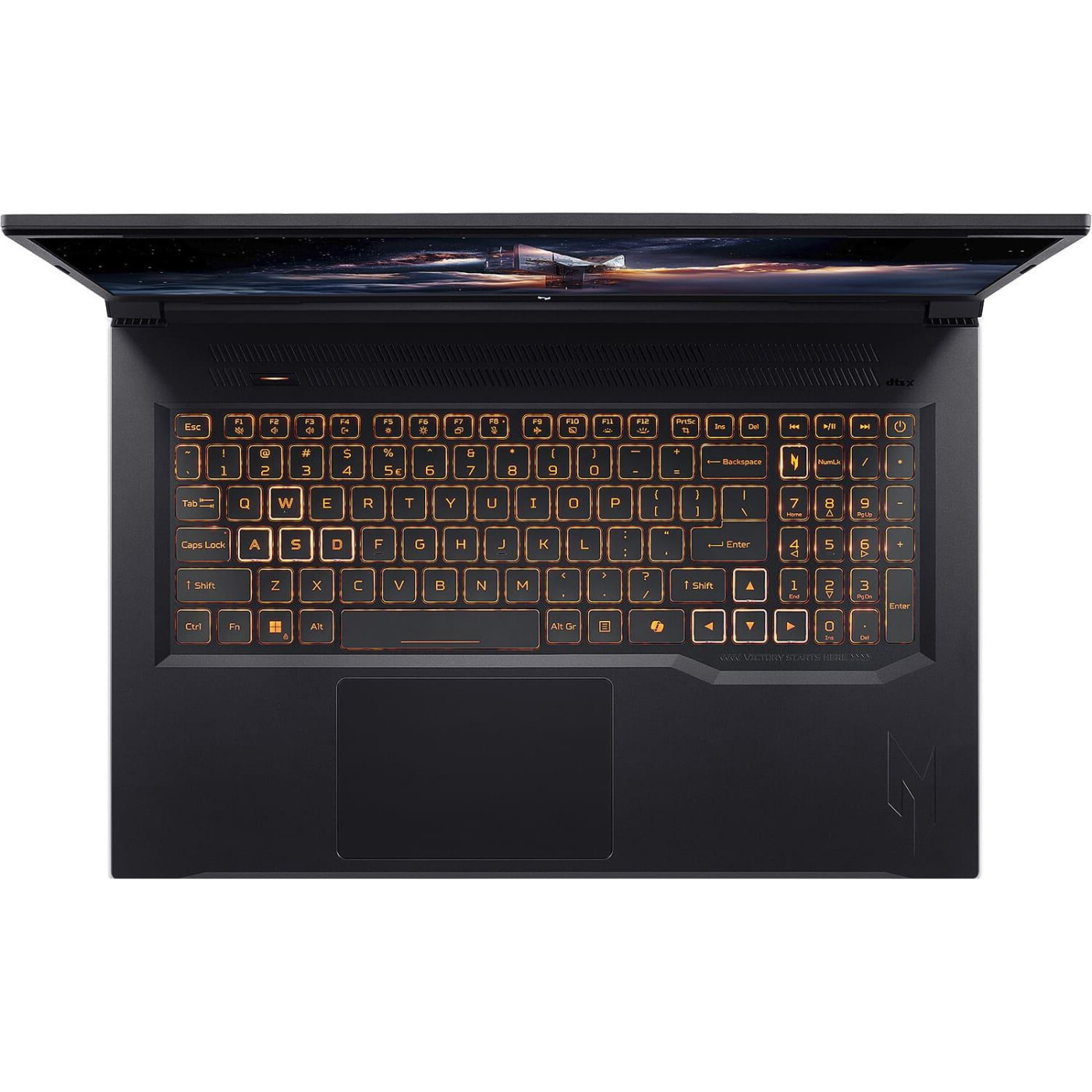 Ноутбук Acer 17.3 Nitro V 17 ANV17-41 FHD IPS/AMD R7-260/32GB/1TB/RTX 5060 8GB/Linux/Black (NH.QYVEU.006)