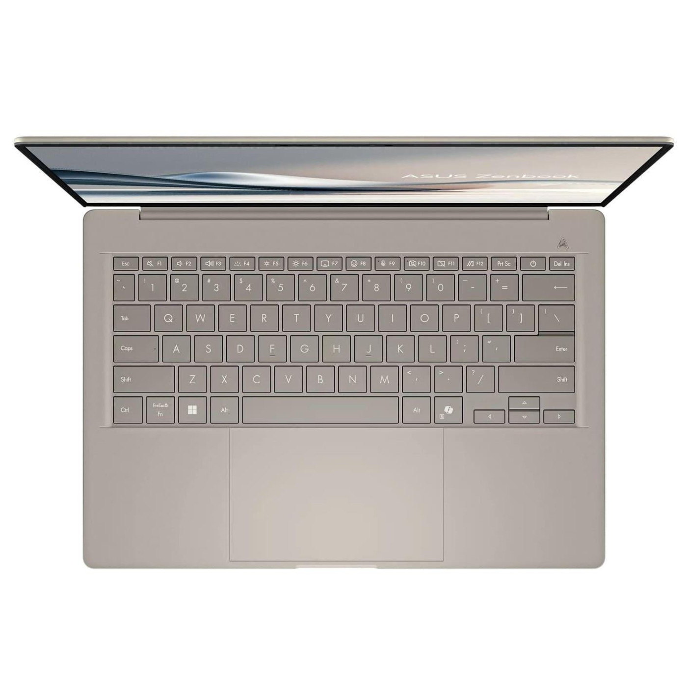 Ноутбук ASUS 14 Zenbook A14 UX3407NA-QD023W WUXGA OLED/Qualcomm X2 Elite Extreme/32GB/1TB/UMA/W11H/Beige (90NB1711-M00390)