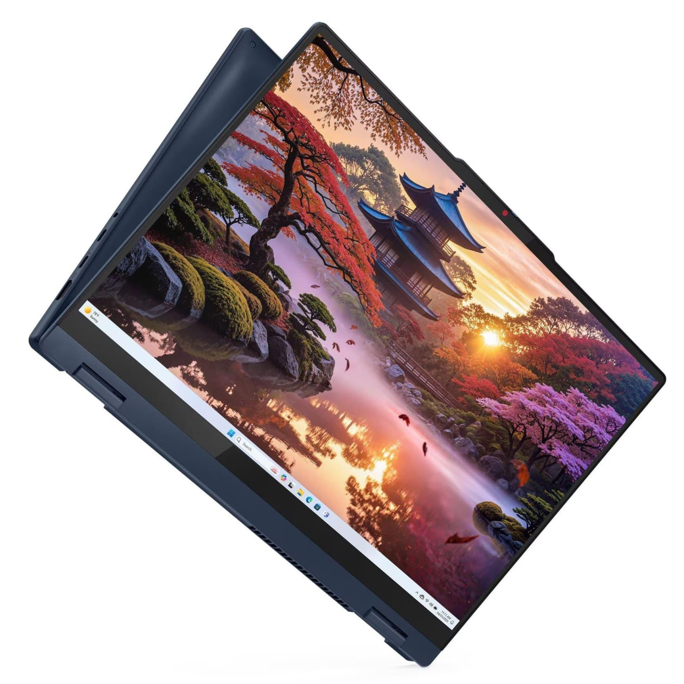 Ноутбук Lenovo 16 IdeaPad 5 2-in-1 16AKP10 Full HD+ IPS Touchscreen/Ryzen 7 AI 350/16GB/1TB/Radeon 860M/W11H/Cosmic Blue (83KU0013US) U1