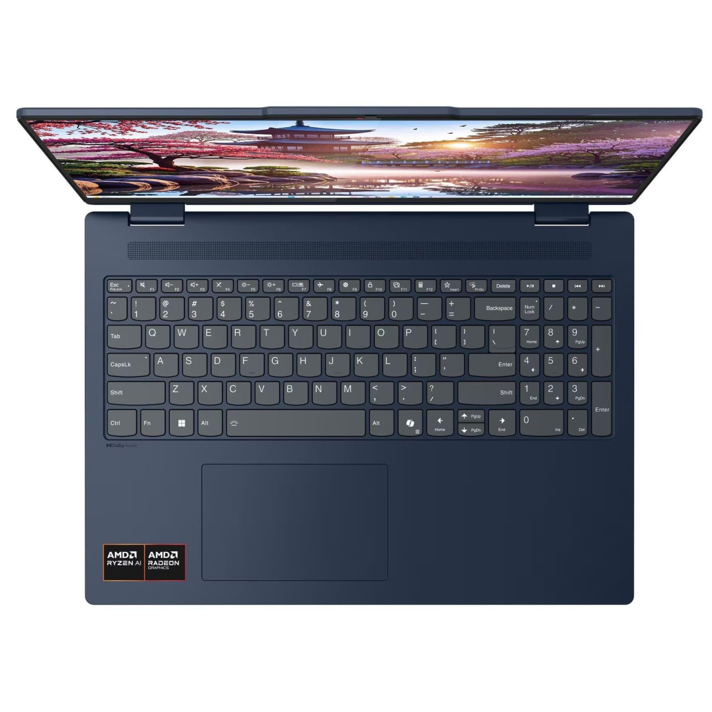 Ноутбук Lenovo 16 IdeaPad 5 2-in-1 16AKP10 Full HD+ IPS Touchscreen/Ryzen 7 AI 350/16GB/1TB/Radeon 860M/W11H/Cosmic Blue (83KU0013US) U1