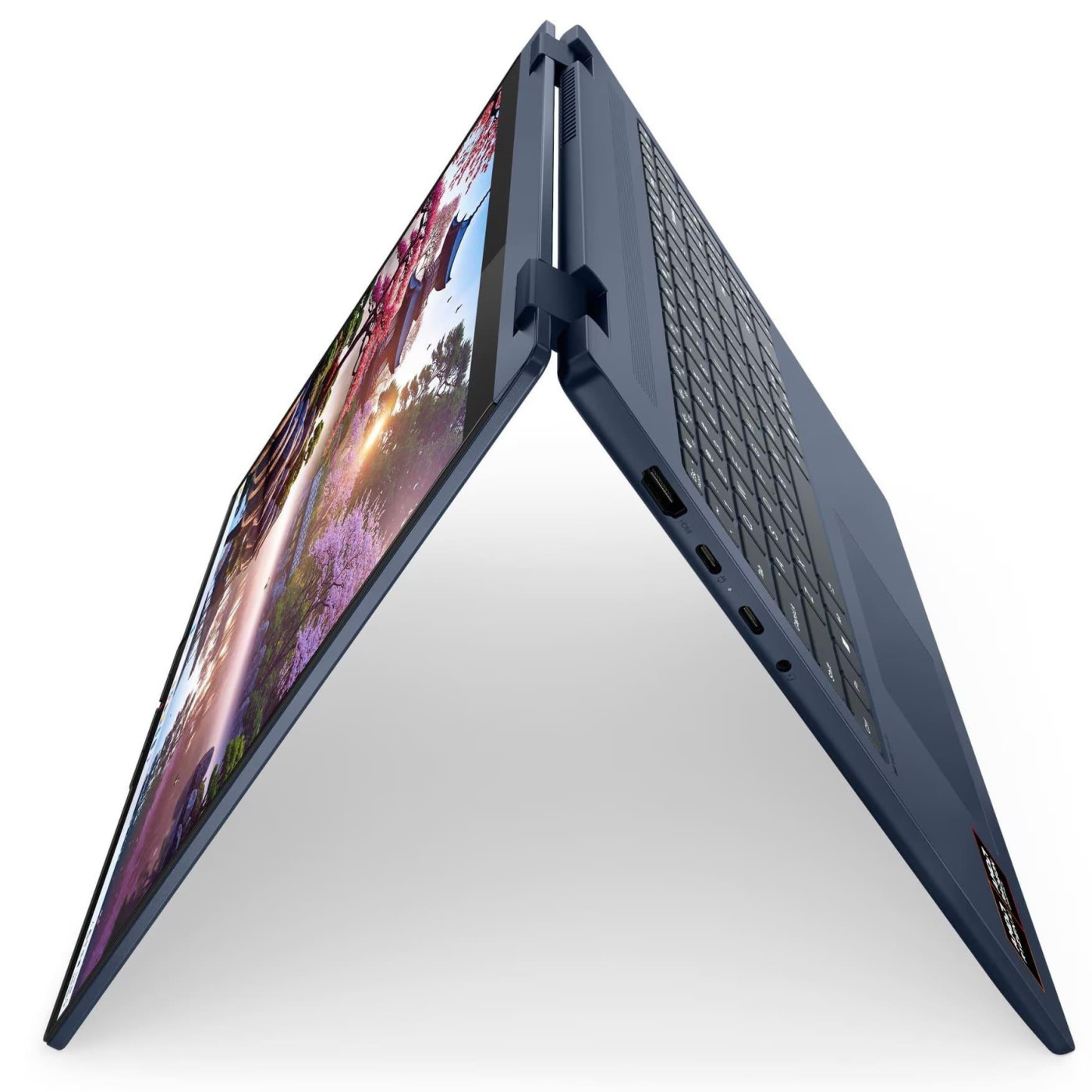 Ноутбук Lenovo 16 IdeaPad 5 2-in-1 16AKP10 Full HD+ IPS Touchscreen/Ryzen 7 AI 350/16GB/1TB/Radeon 860M/W11H/Cosmic Blue (83KU0013US) U1