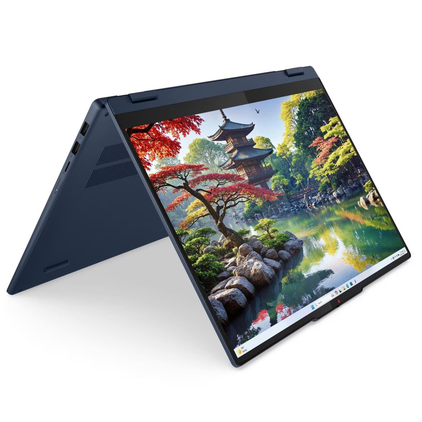 Ноутбук Lenovo 16 IdeaPad 5 2-in-1 16IAL10 Full HD+ IPS Touchscreen/Intel U7-255U/32GB/1TB/Intel Graphics/W11H/Cosmic Blue (83KS001BUS) U1