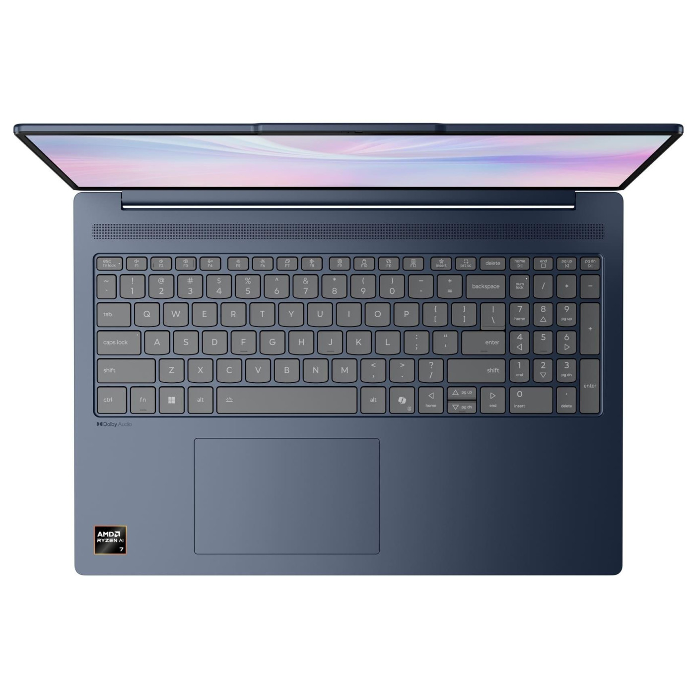 Ноутбук Lenovo 16 IdeaPad Slim 5 16AKP10 Full HD+ IPS Touchscreen/Ryzen 7 AI 350/32GB/2TB/Radeon 860M/W11H/Cosmic Blue (83HY001322) U1