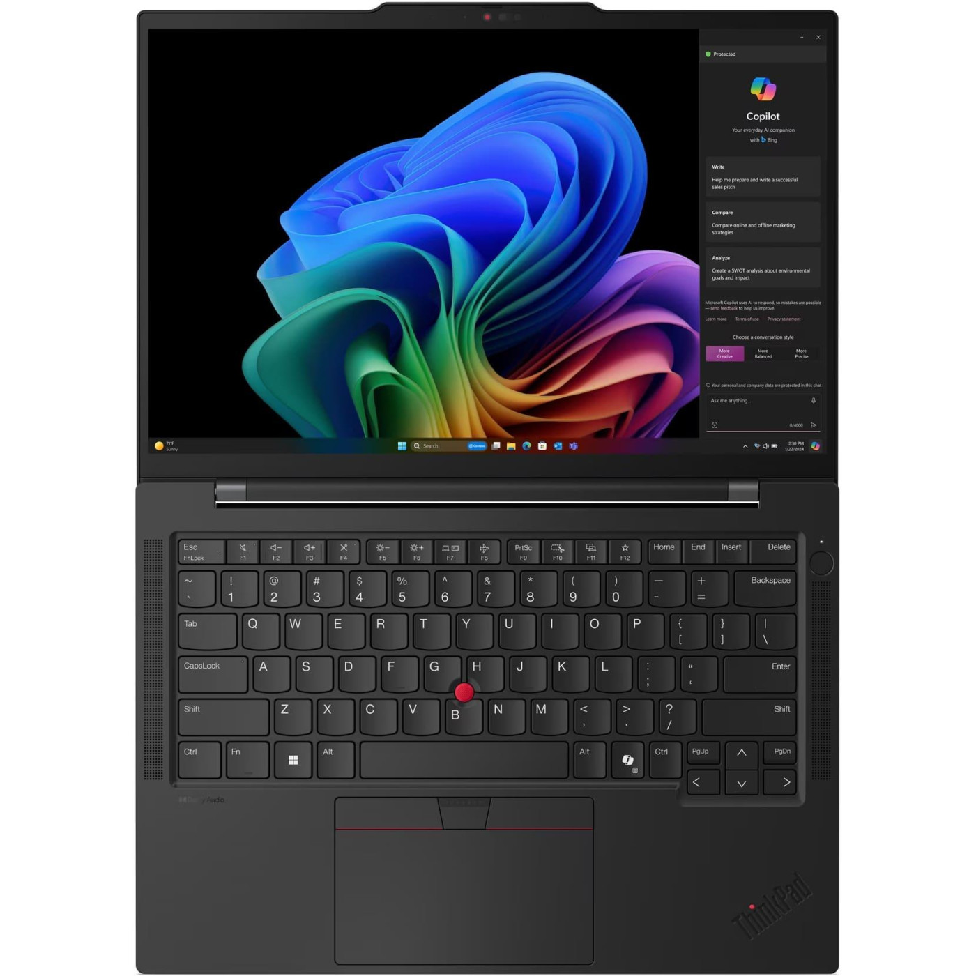 Ноутбук Lenovo 14 ThinkPad T14 G6 WUXGA/Intel U5-228V/32GB/512SSD/UMA/W11P (21QG000XRA)