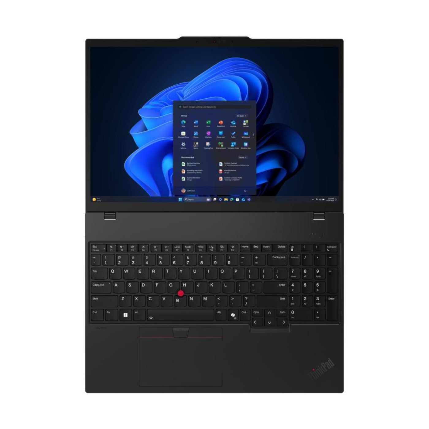 Ноутбук Lenovo 16 ThinkPad T16 Gen 4 FHD IPS/Intel U7-255U/32GB/1TB/Intel Graphics/W11P/Black (21QE0044RA)
