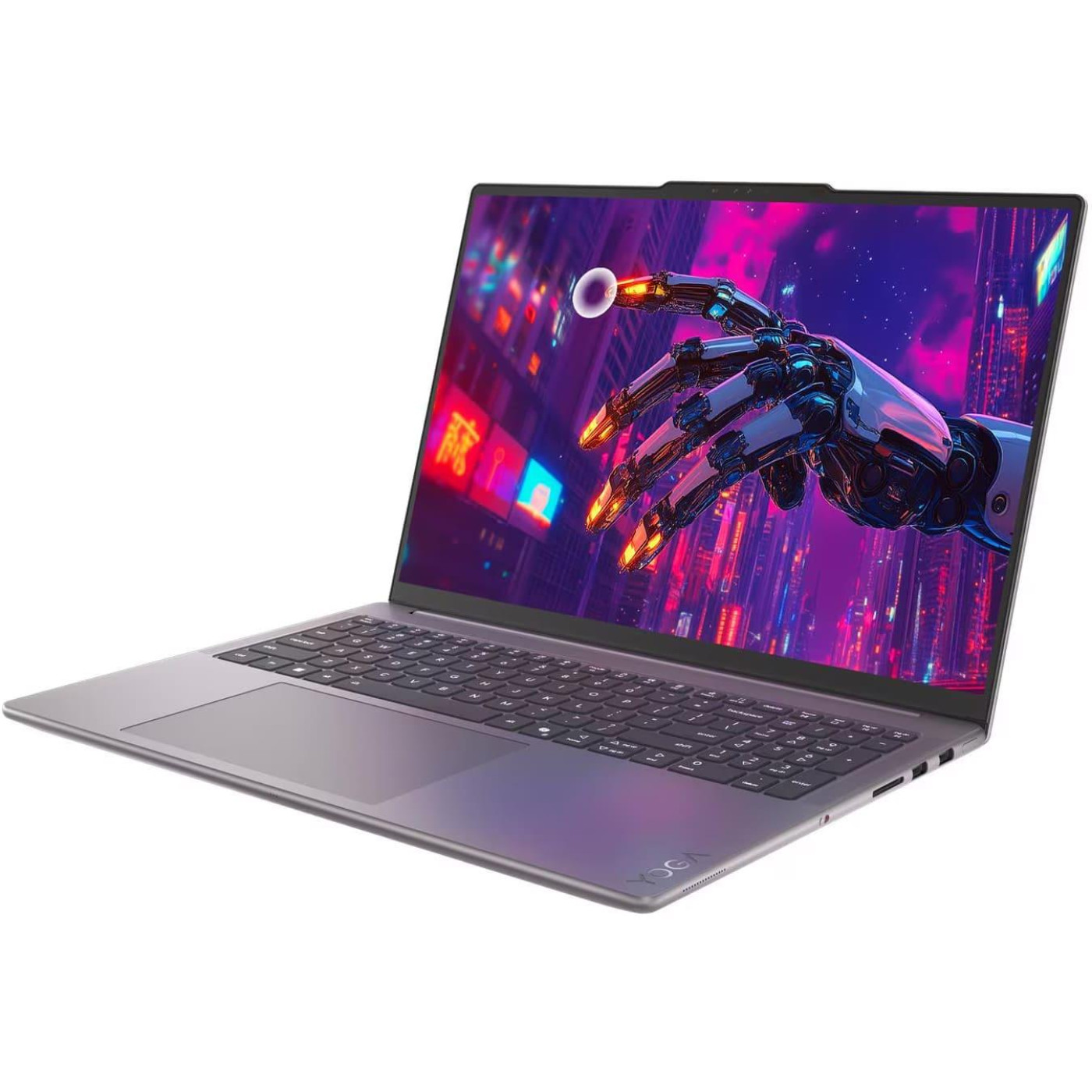 Ноутбук Lenovo 16 Yoga Pro 9 16IAH10 OLED 3200x2000/Intel Ultra 9 285H/32GB/1TB/RTX 5060/W11H/Luna Grey (83L00001US)