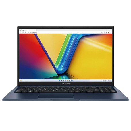 Ноутбук ASUS 15.6 Vivobook 15 X1504MA FHD IPS/Intel Core 5 320/16GB/512SSD/UMA/DOS/Blue (90NB17I1-M005A0)