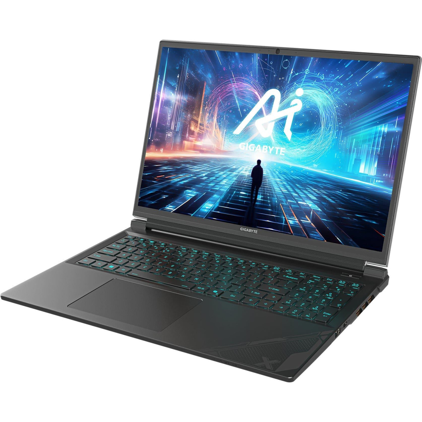 Ноутбук GIGABYTE 16 G6X 9KG 2024 1920x1200/Intel Core i7-13650HX/16 ГБ/1000 ГБ/RTX 4060, 8 ГБ /Win11/Gunmetal Gray (G6X 9KG-43UA854SD) Б/в