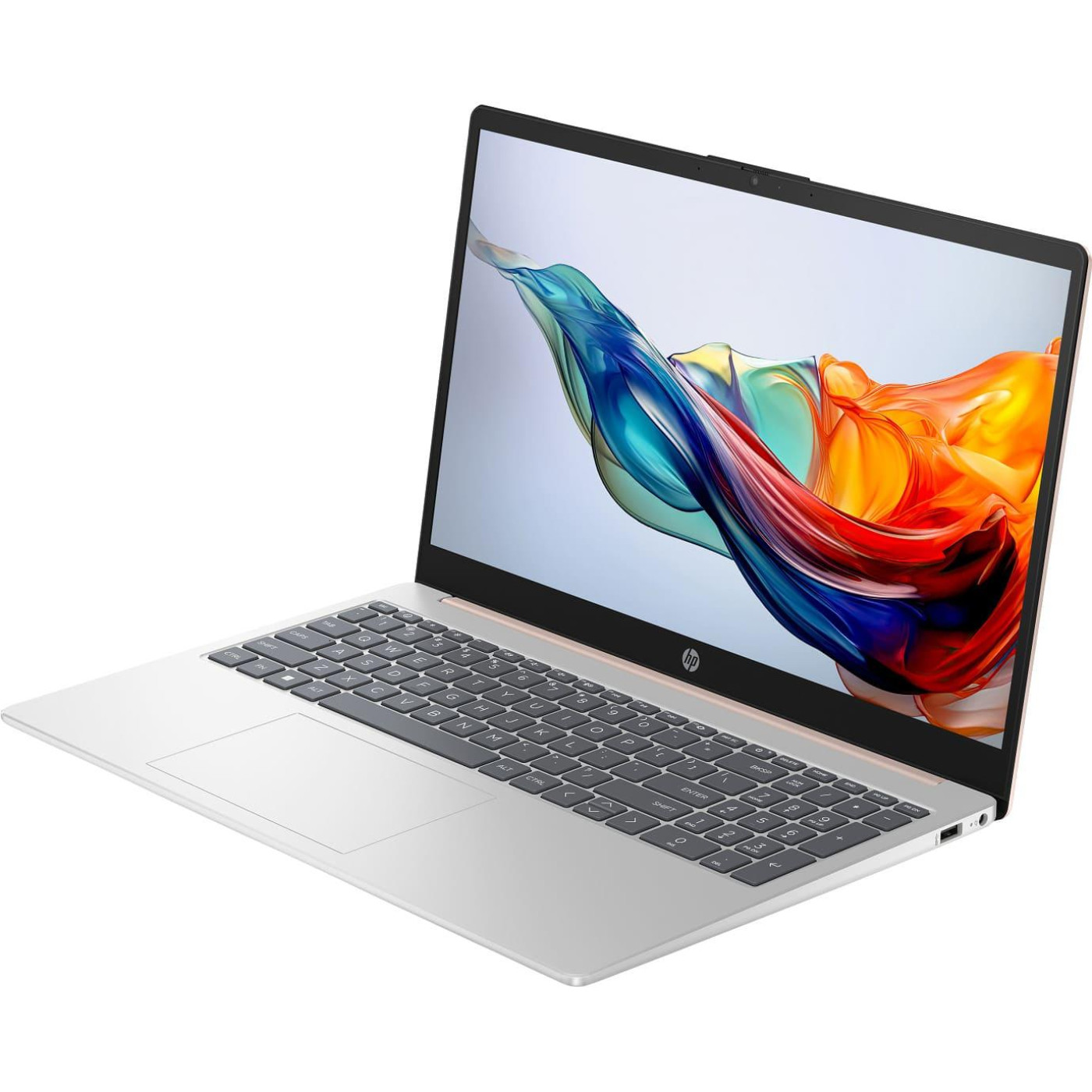 Ноутбук HP 15.6 Laptop 15-fc0207ua/Ryzen 5 7430U/16GB/512SSD/Radeon/DOS/Natural Silver (D16C6EA)