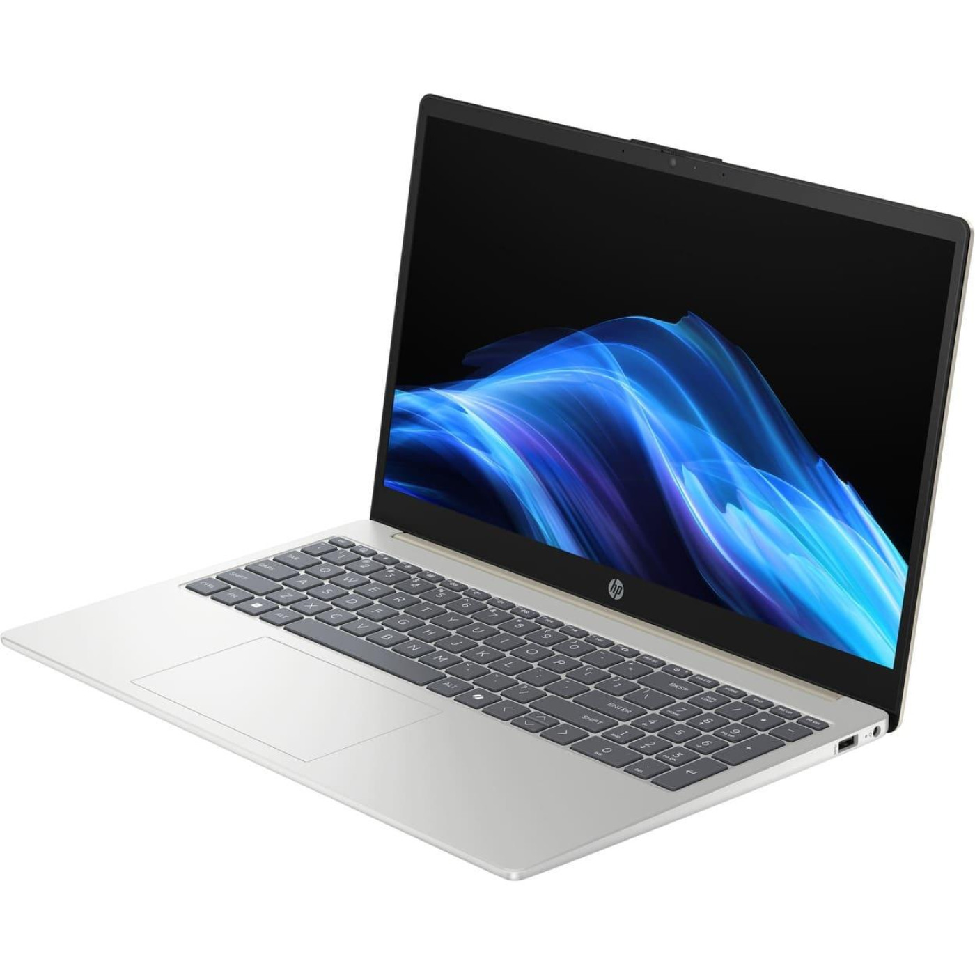 Ноутбук HP 15.6 Laptop AI 15-fd2037ua/Intel U5-225U/32GB/1TB/Intel Graphics/DOS/Natural Silver (D16GMEA)