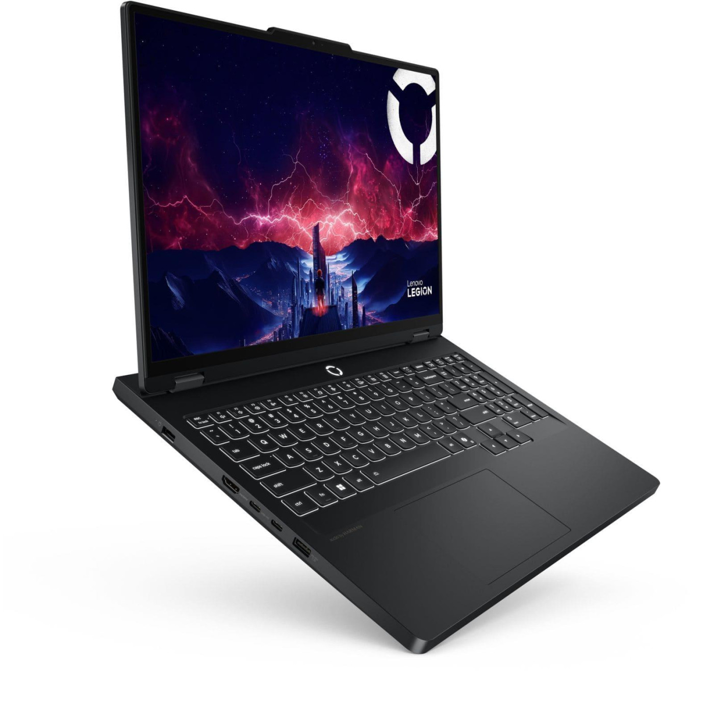 Ноутбук Lenovo 16 Legion Pro 5 16ADR10 2560x1600 OLED 165Hz/Ryzen 7 8745HX/32GB/1TB/RTX 5060/W11H/Eclipse Black (83LT000MUS *)