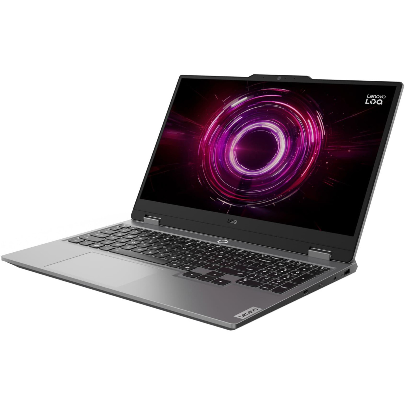 Ноутбук Lenovo 15.6 LOQ 15AHP10 FHD IPS 144Hz/Ryzen 7 250/16GB/1TB/RTX 5060/W11P/Luna Gray (83JG007PUS Custom 1TB SSD / Win11Pro + USB Hub)