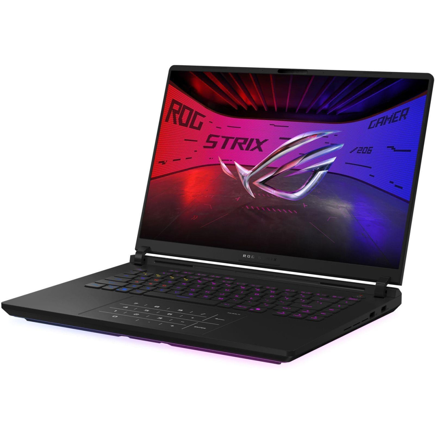 Ноутбук ASUS 16 ROG Strix SCAR 16 G635LW-RW205W 2.5K mLED/Intel Ultra 9 275HX/32GB/1TB/RTX 5080 12GB/W11/Black (90NR0LD1-M00980)