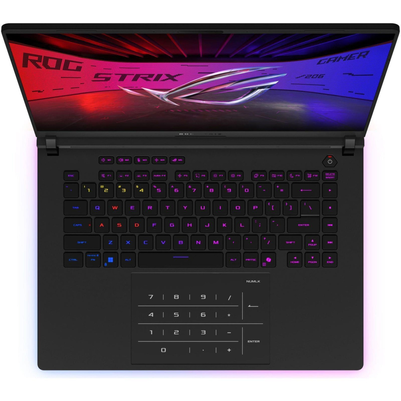 Ноутбук ASUS 16 ROG Strix SCAR 16 G635LW-RW205W 2.5K mLED/Intel Ultra 9 275HX/32GB/1TB/RTX 5080 12GB/W11/Black (90NR0LD1-M00980)