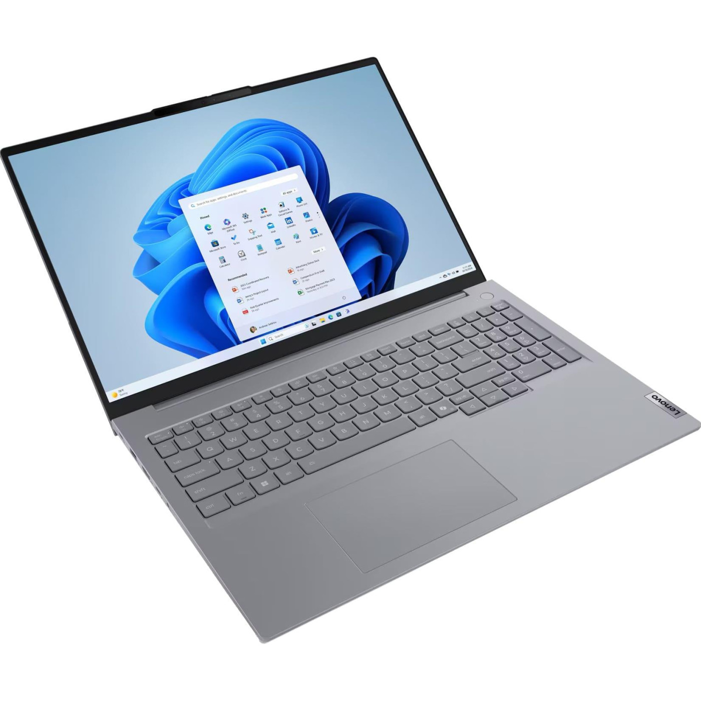 Ноутбук Lenovo 16 ThinkBook 16 G8 IAL/U7-255H/32GB/1TB SSD/Intel Arc/W11P/Gray Arctic (21SK007RRA)