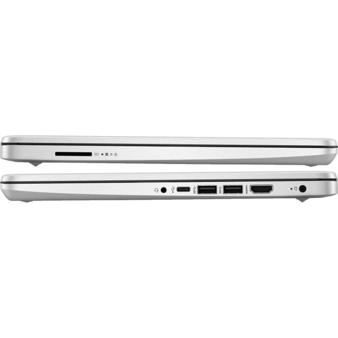 Ноутбук HP 14 14s-dq FHD IPS/Intel Core i5-1035G1/8GB/256GB SSD/Intel UHD Graphics/DOS/Natural Silver (02-HP-1504SA-14-i5-10-8-256-A) Б/в