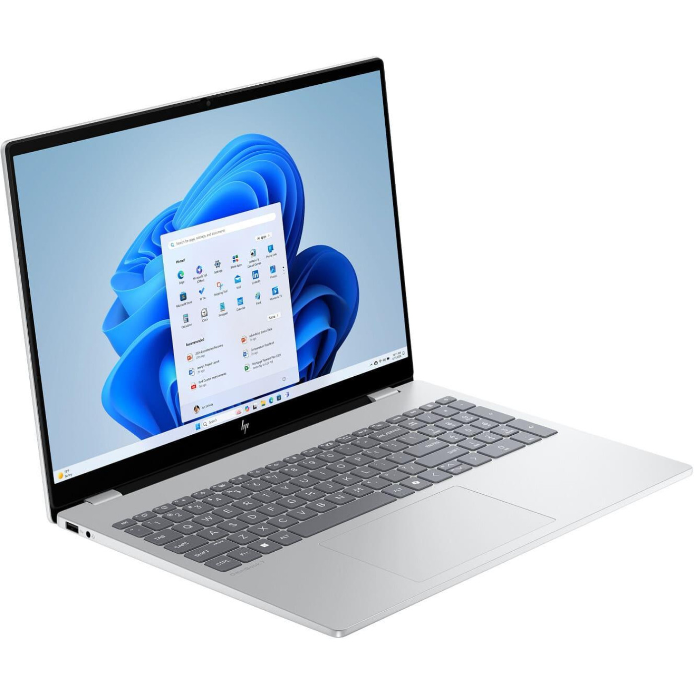 Ноутбук HP 16 OmniBook 7 16-az0003ua 2K IPS AG/i7-240H/16GB/512 SSD/UMA/Win11/Silver (BV6D6EA)