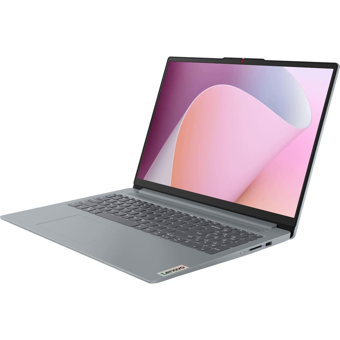 Ноутбук Lenovo 15.6 IdeaPad Slim 3 15AMN8 FHD IPS/Ryzen 5 40/16GB/512SSD/UMA/Radeon 610M/DOS/Arctic Grey (82XQ01K2RA)