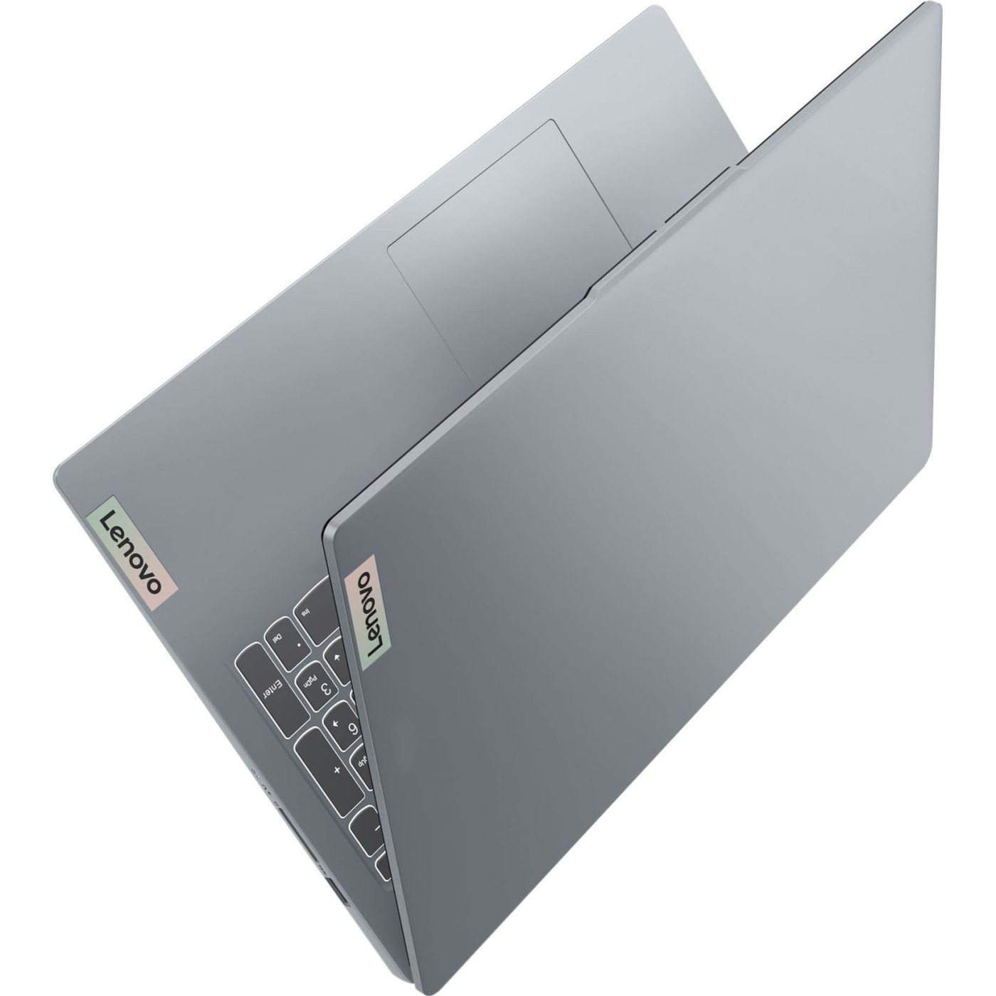 Ноутбук Lenovo 15.6 IdeaPad Slim 3 15AMN8 FHD IPS/Ryzen 5 40/16GB/512SSD/UMA/Radeon 610M/DOS/Arctic Grey (82XQ01K2RA)