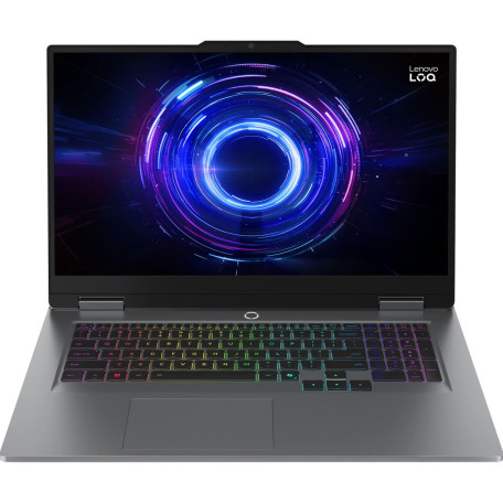 Ноутбук Lenovo 17.3 LOQ 17IRX10 FHD IPS 165Hz/Intel i7-13650HX/16GB/512SSD/RTX 5060 8GB/DOS/Luna Grey (83JH00D2RA)