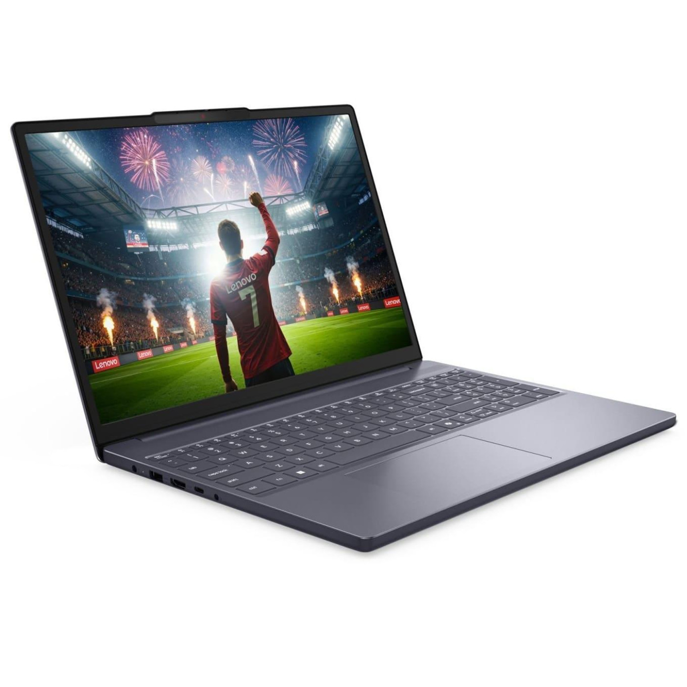 Ноутбук Lenovo 15.3 IdeaPad Slim 3 15IPH11 WUXGA IPS 60Hz/Intel U5-322/24GB/512SSD/Intel Graphics/DOS/Luna Grey (83UR007JRA)