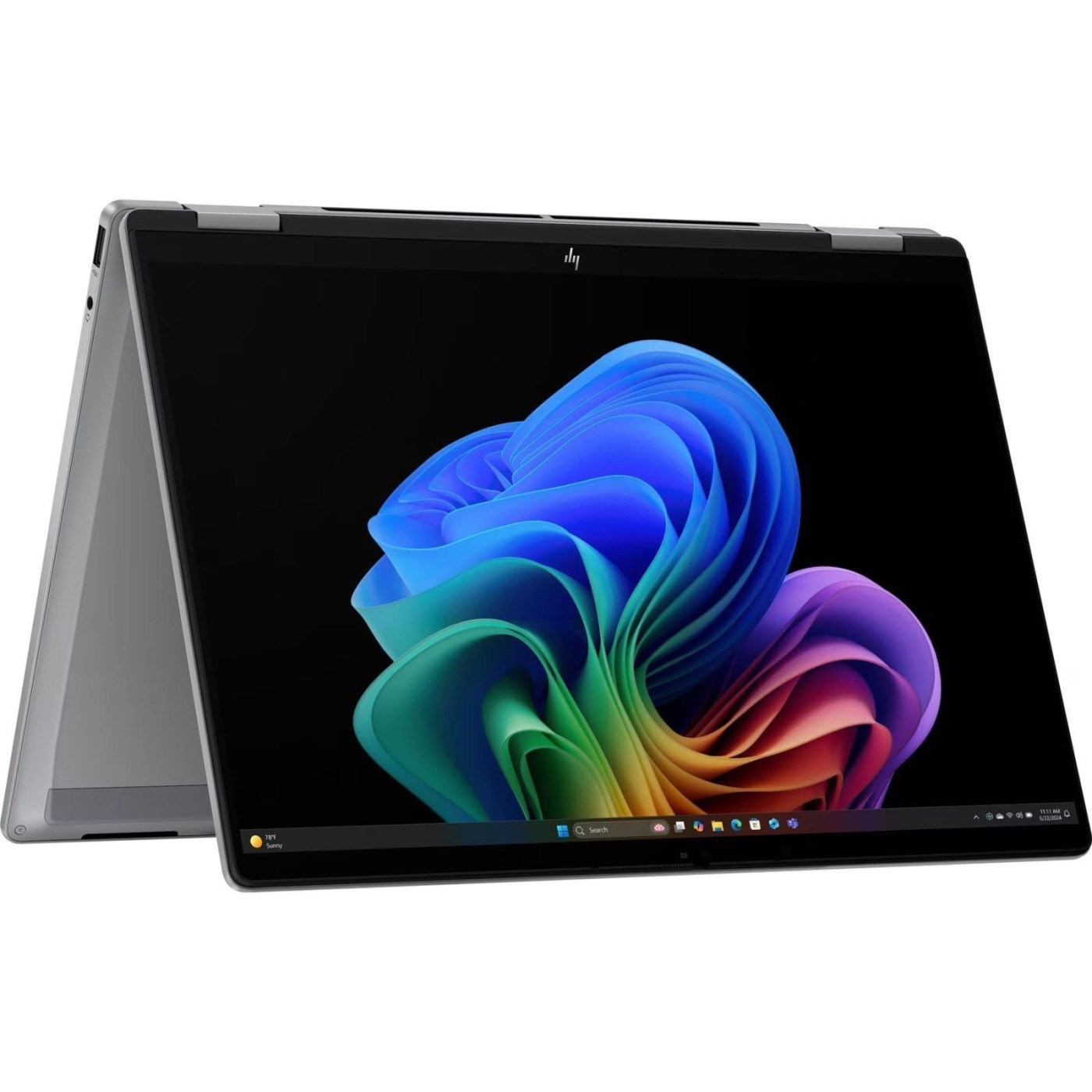 Ноутбук HP 14 OmniBook X Flip x360 14-fk0004ua 2048x1080 IPS Touch/Ryzen 5 AI 340/16GB/512SSD/UMA/W11H/Grey (C3VD1EA)