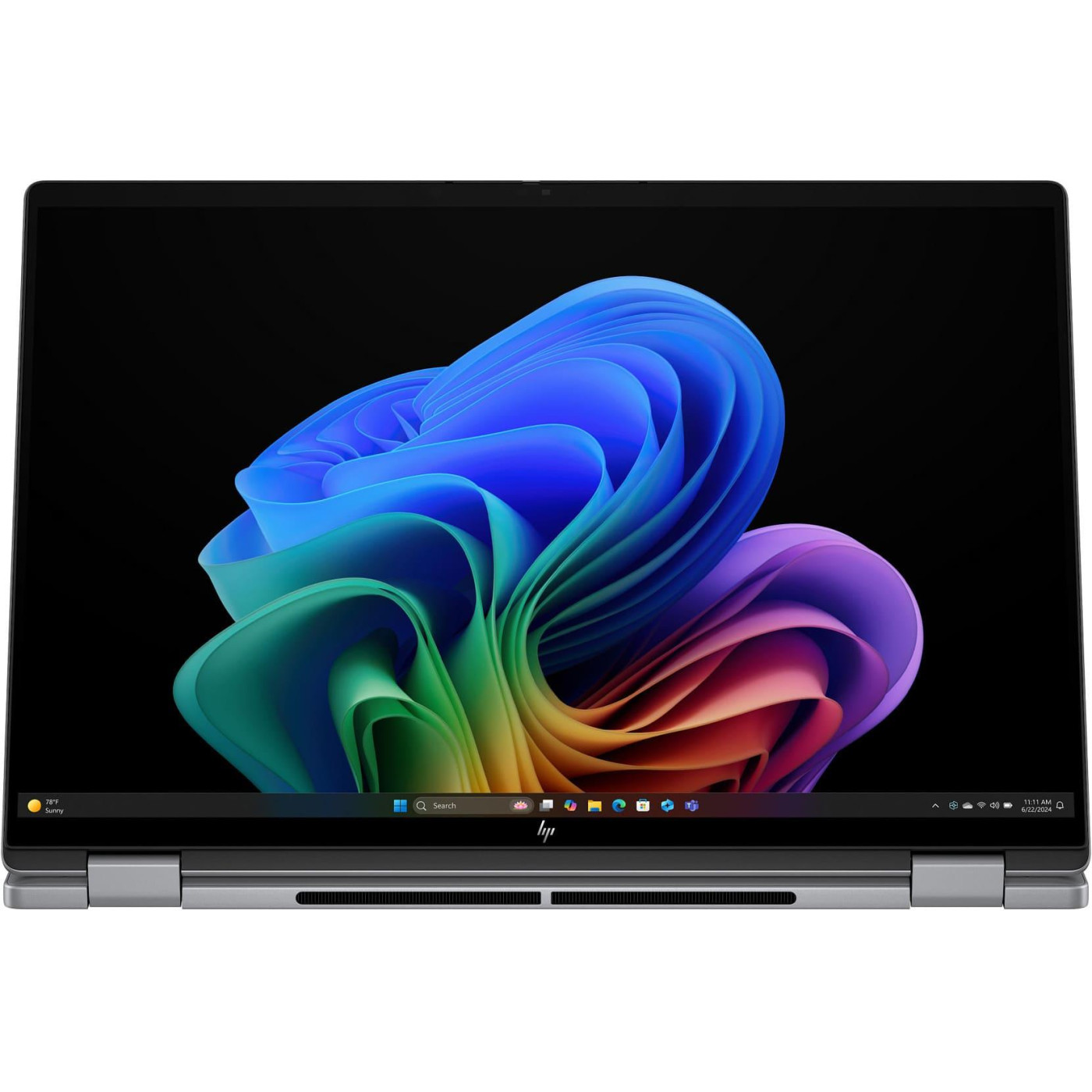 Ноутбук HP 16 OmniBookX FlipNGAI 16-ar0009ua/Ryzen 5 AI 340/16GB/1TB/Radeon 840M/W11H/Meteor Silver (D16J2EA)