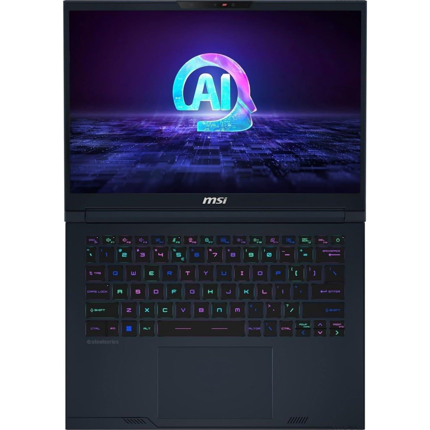 Ноутбук MSI 14 Stealth 14 AI Studio A1VFG FHD IPS 165Hz/Intel Ultra 7 155H/16GB/1TB/RTX 4060/W11H/Blue (A1VFG-068US)