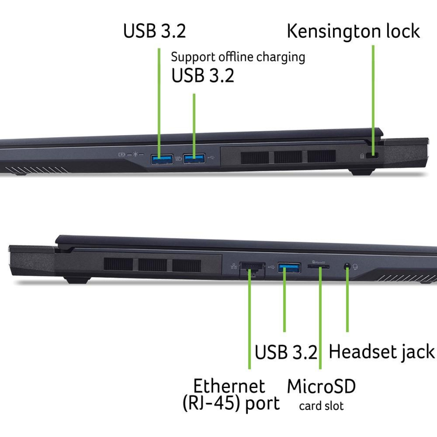 Ноутбук Acer 16 Predator Helios Neo 16 PHN16-73 WQXGA IPS/U9-275HX/32GB/1TB/RTX 5060 8GB/Linux/Black (NH.QVUEU.00B)