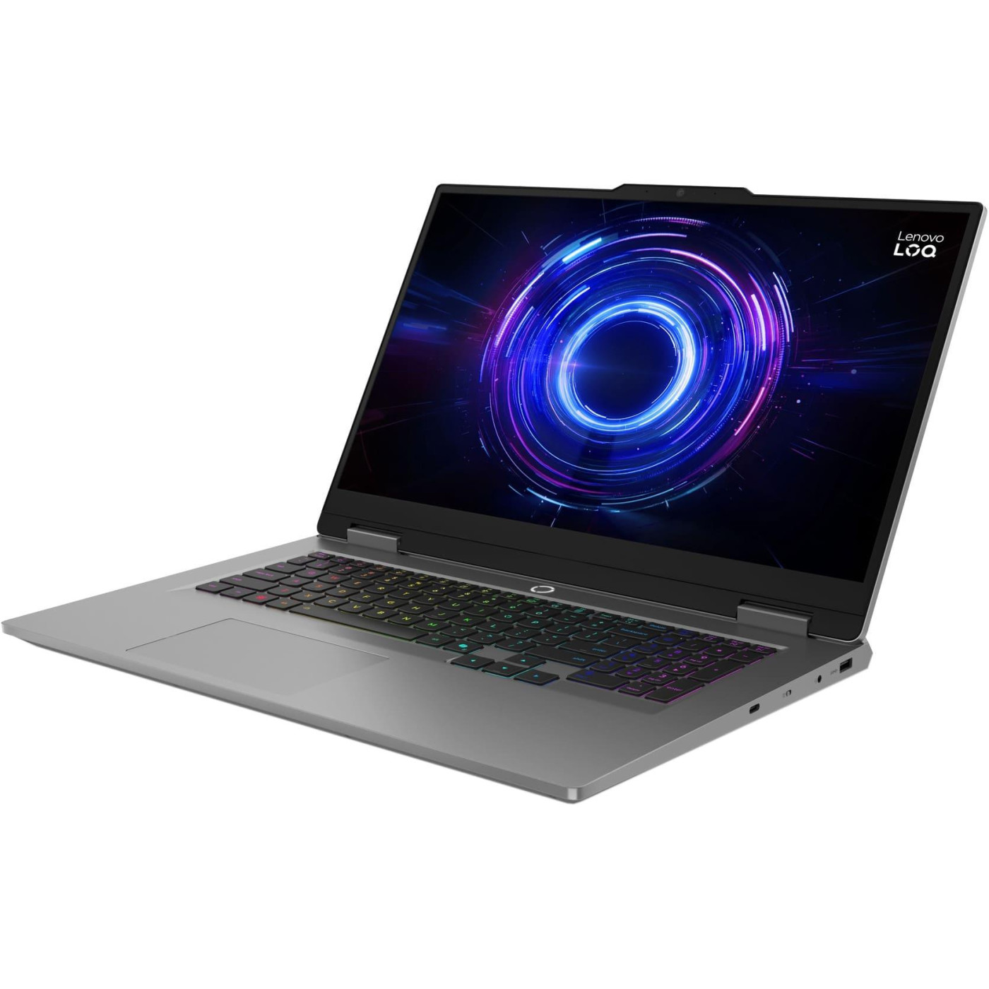Ноутбук Lenovo 17.3 LOQ 17IRX10 FHD IPS 165Hz/Intel Core i7-14700HX/16GB/1TB/RTX 5070/W11H/Luna Gray (83JH001LGE)