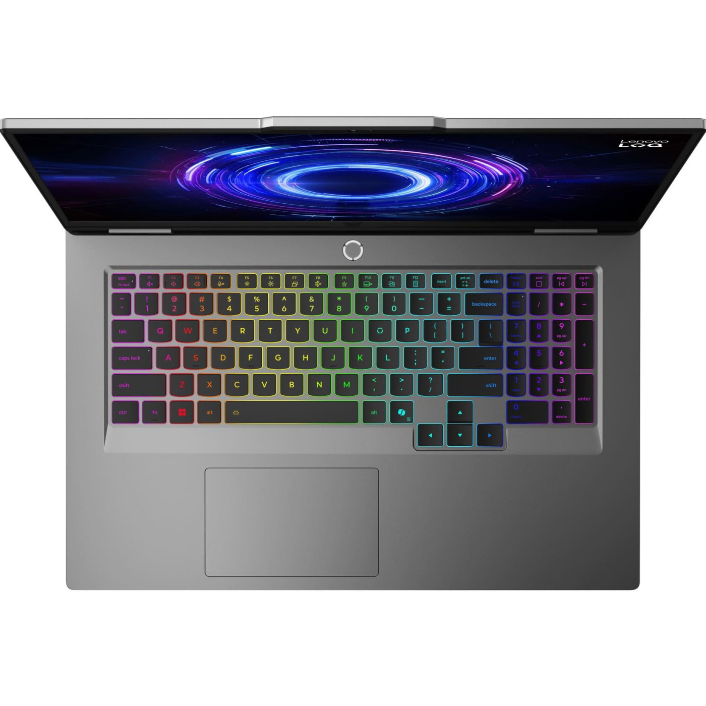 Ноутбук Lenovo 17.3 LOQ 17IRX10 FHD IPS 165Hz/Intel Core i7-14700HX/16GB/1TB/RTX 5070/W11H/Luna Gray (83JH001LGE)