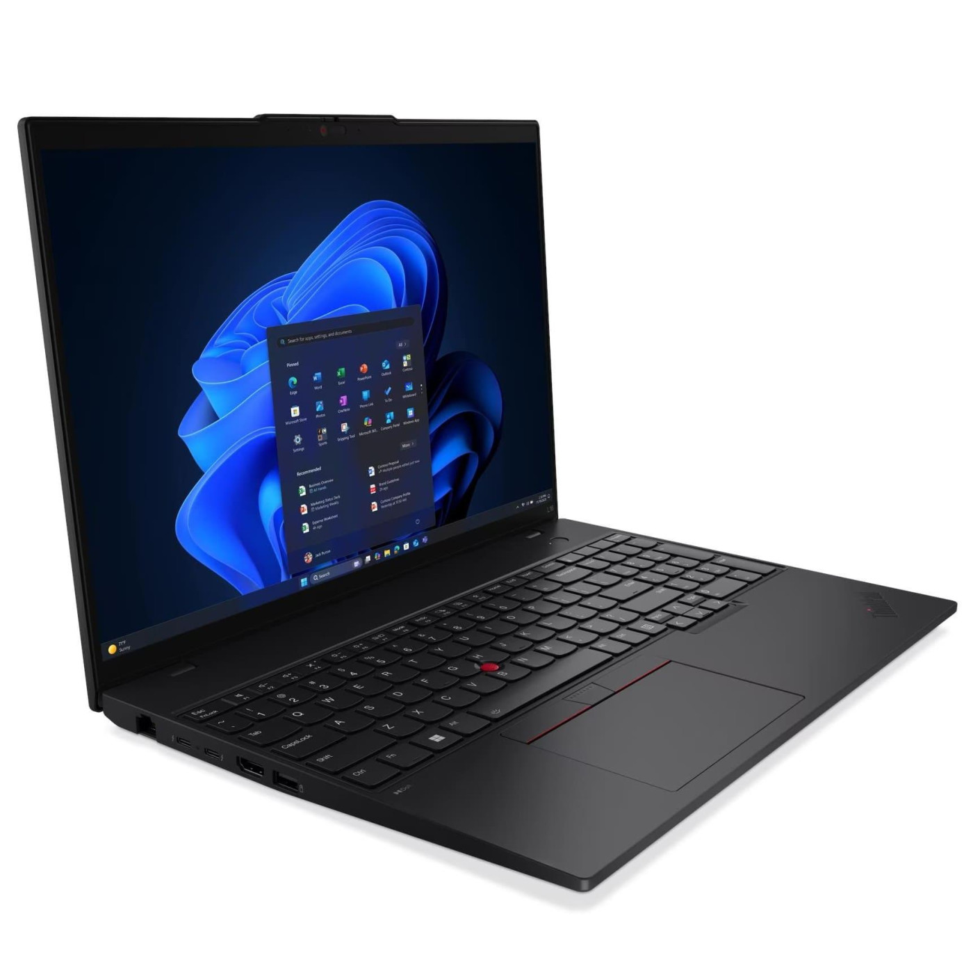 Ноутбук Lenovo 16 ThinkPad L16 Gen 2 WUXGA IPS 60Hz/Intel Core Ultra 7 255U/16GB/512 SSD/Intel UHD Graphics/W11P/Black (21SA002EGE)