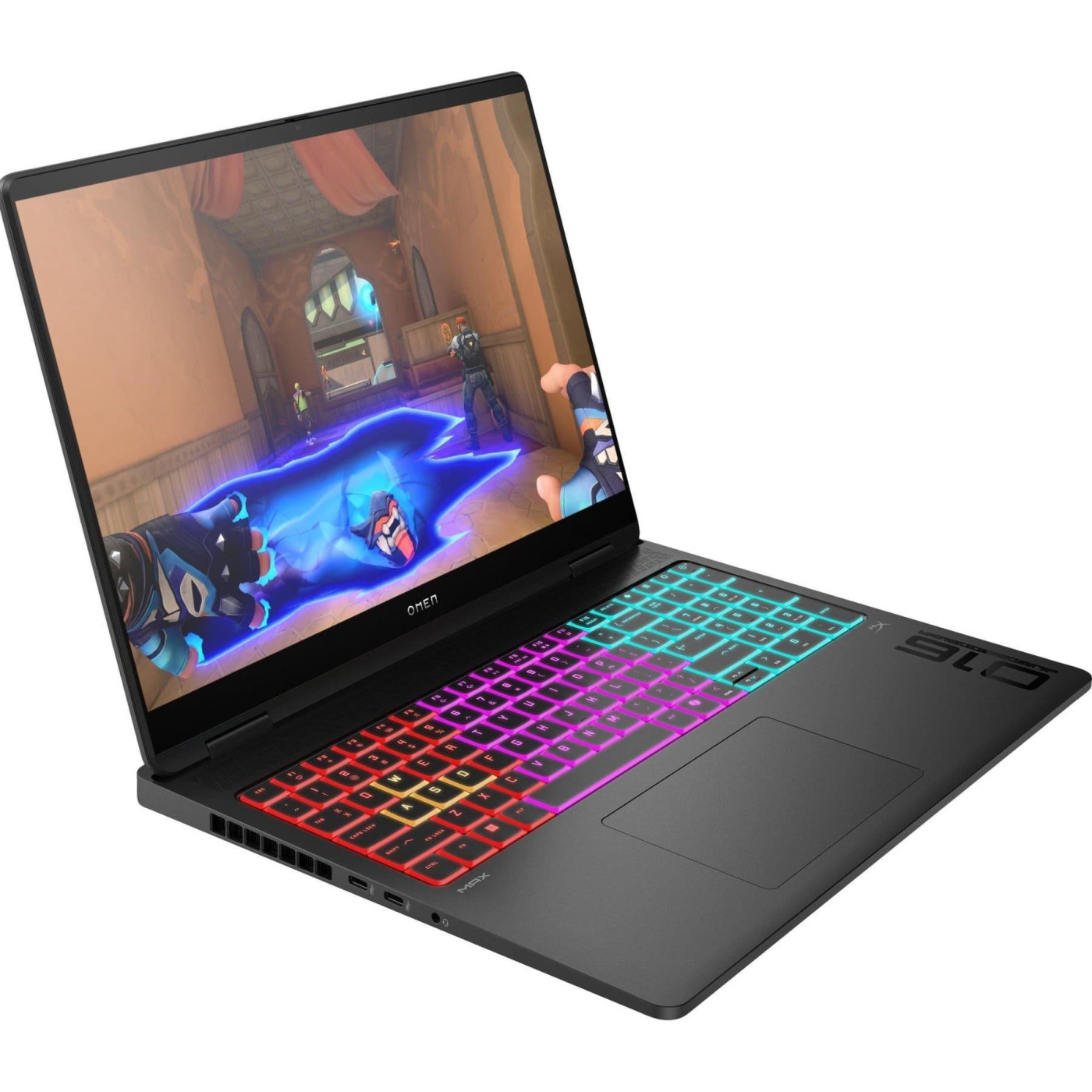 Ноутбук HP 16 OMEN MAX 16-ak0010ua 2.5K IPS/Ryzen AI 9 HX 375/32GB/1TB/RTX 5070 8GB/DOS/Black (C9RZ5EA)