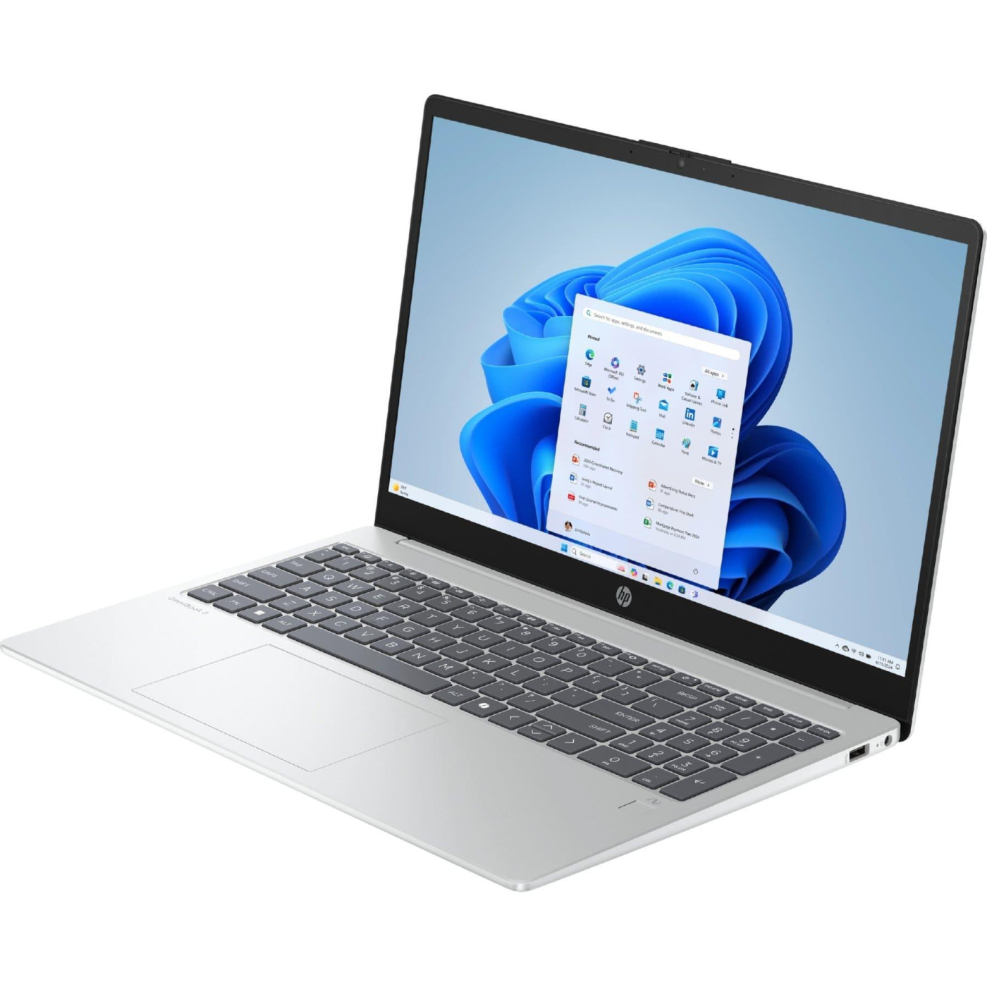 Ноутбук HP 15.6 OmniBook 3 15-fn0013ua FHD IPS/Ryzen AI 5 330/16GB/512SSD/Radeon/W11H (C9NH9EA)