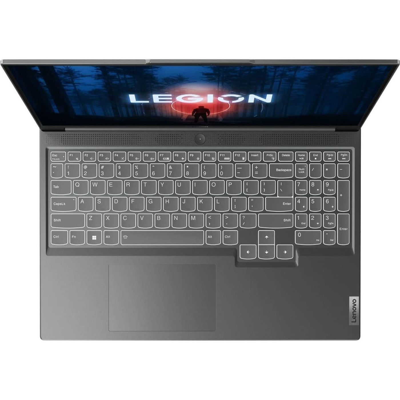 Ноутбук Lenovo 16 Legion 5 Slim 16APH8 Storm Gray (Ryzen 7-7840HS / 16GB RAM / 1TB SSD / RTX 4070 / WQXGA 16 / Win11H) (82Y9007AGE)