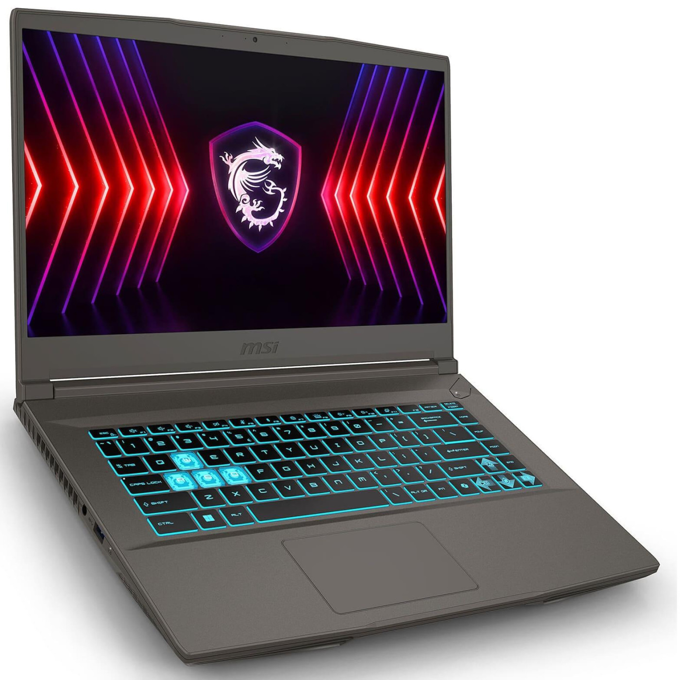 Ноутбук MSI 15 Thin B13VF 15 FHD IPS 144Hz/i5-13420H/16GB/SSD512GB/RTX 4060 8GB/NOGRAVING/Gray (B13VF-2829US)