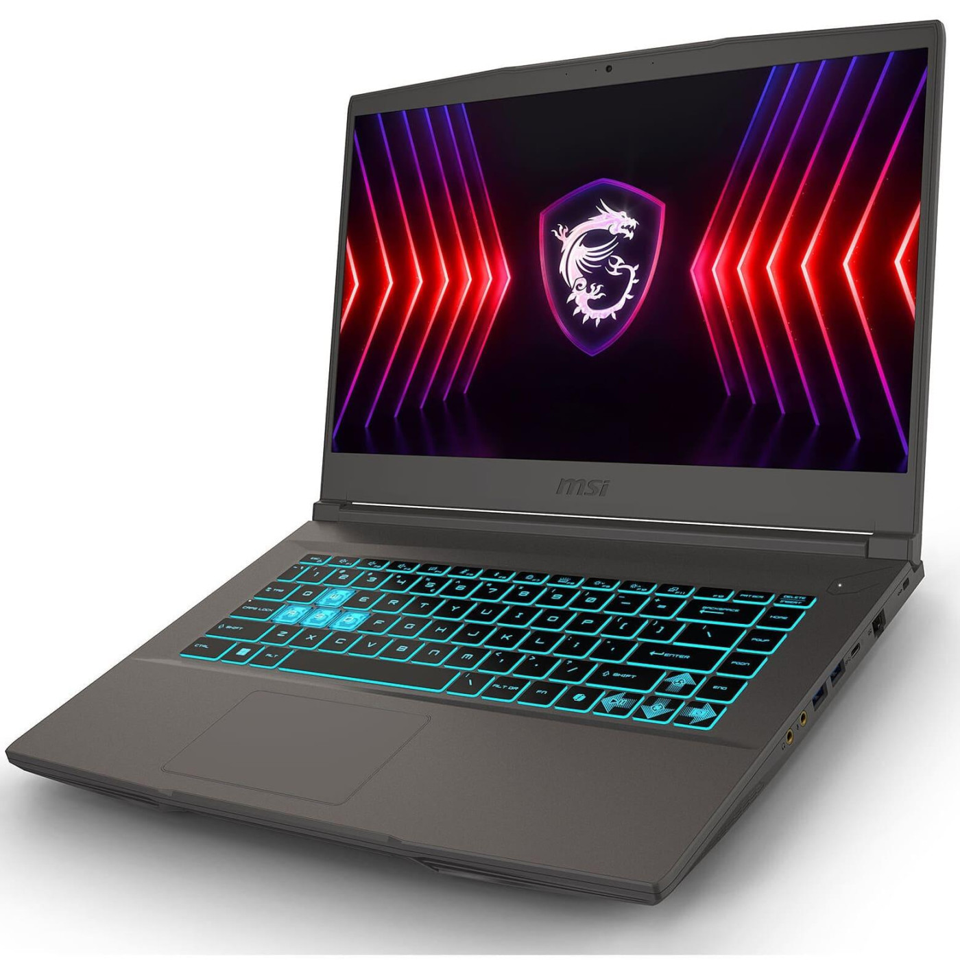Ноутбук MSI 15 Thin B13VF 15 FHD IPS 144Hz/i5-13420H/16GB/SSD512GB/RTX 4060 8GB/NOGRAVING/Gray (B13VF-2829US)
