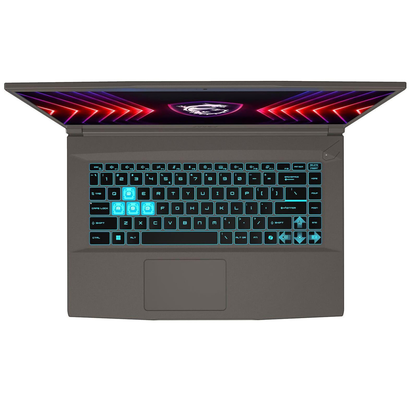 Ноутбук MSI 15 Thin B13VF 15 FHD IPS 144Hz/i5-13420H/16GB/SSD512GB/RTX 4060 8GB/NOGRAVING/Gray (B13VF-2829US)