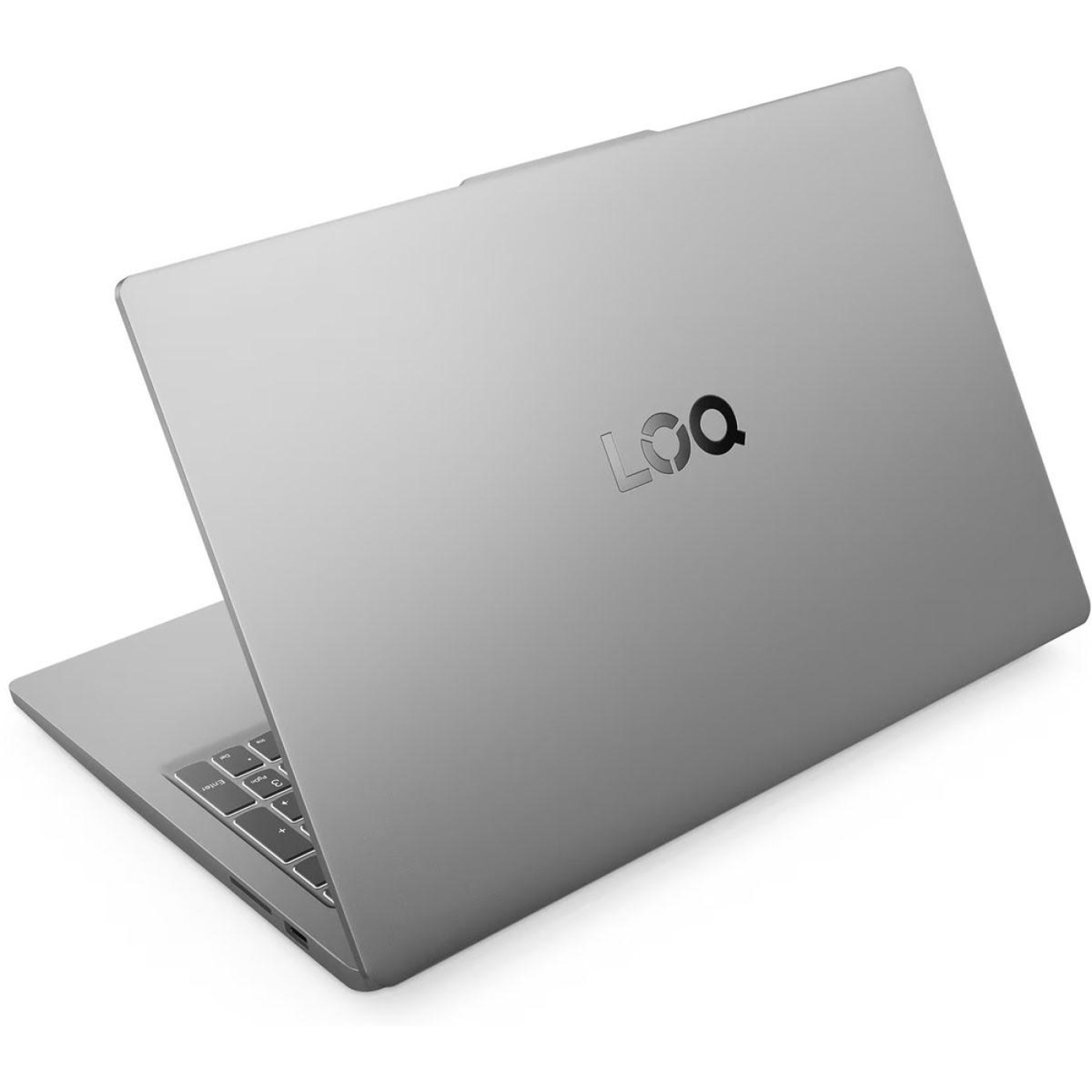 Ноутбук Lenovo 15.6 LOQ 15ARP10E FHD IPS/Ryzen 5 150/16GB/512SSD/RTX 3050 6GB/DOS/Luna Grey (83S000ECRA)