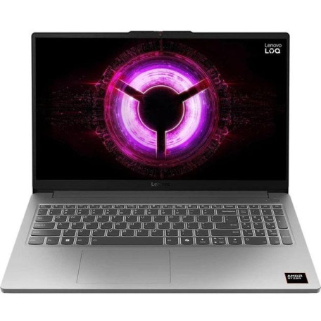 Ноутбук Lenovo 15.6 LOQ 15ARP10E FHD IPS/Ryzen 5 150/16GB/512SSD/RTX 3050 6GB/DOS/Luna Grey (83S000ECRA)