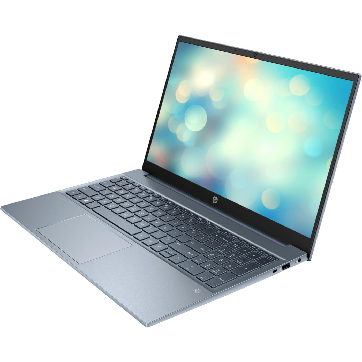 Ноутбук HP 15 Pavilion 15-eh3015ua 1920x1080/ AMD R7-7730U/ 16GB/ F512GB/ UMA/ DOS/blue (949X0EA)