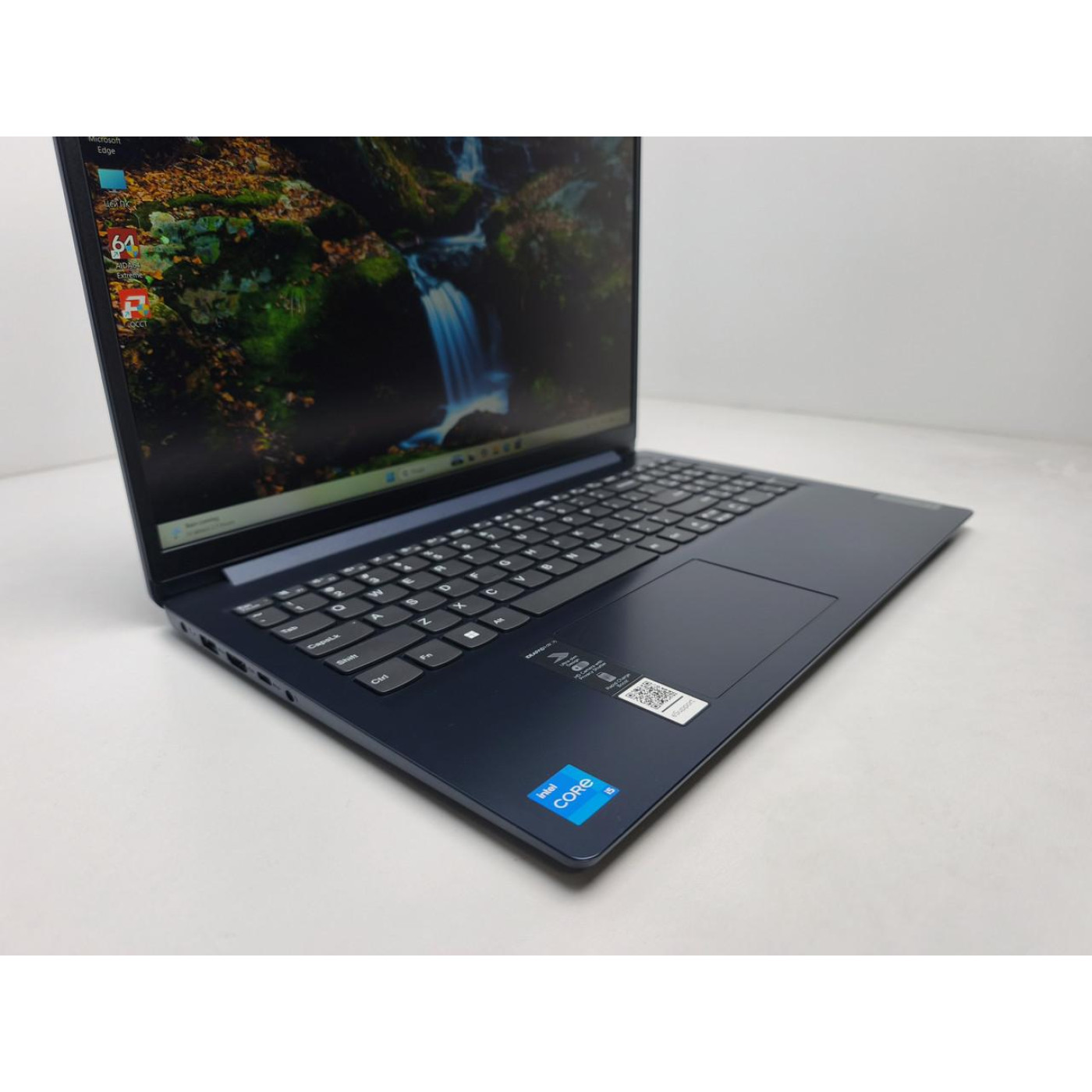 Ноутбук Lenovo 15.6 IdeaPad 1i FHD IPS Touch/Intel Core i5-1335U/8GB/256GB SSD/Intel Iris Xe Graphics/DOS/Cloud Grey (14317) Б/у