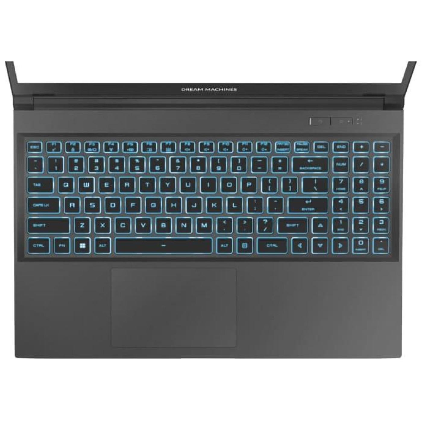 Ноутбук Dream Machines 15 RG4050-15 FHD IPS/Intel Core i7-13620H/32GB/1TB SSD/RTX 4050 6GB/DOS/Black (RG4050-15UA62)
