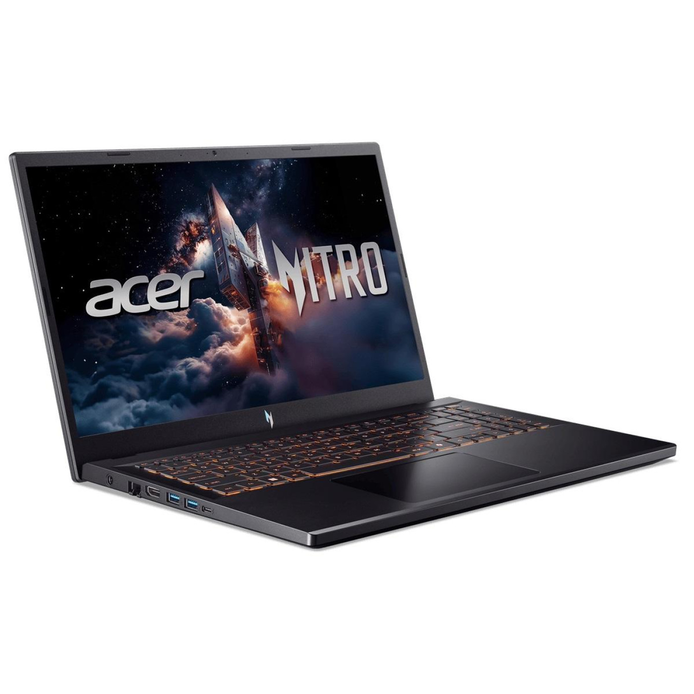 Ноутбук Acer 15.6 Nitro V 15 ANV15-52/i5-13420H/16GB/512SSD/RTX 5060 8GB/DOS/Obsidian Black (NH.QZ8EU.00E)