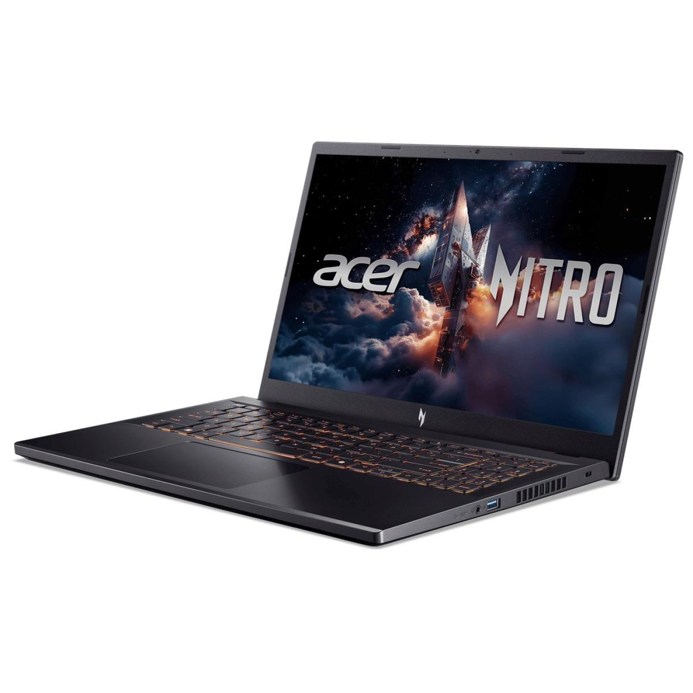 Ноутбук Acer 15.6 Nitro V 15 ANV15-52/i5-13420H/16GB/512SSD/RTX 5060 8GB/DOS/Obsidian Black (NH.QZ8EU.00E)