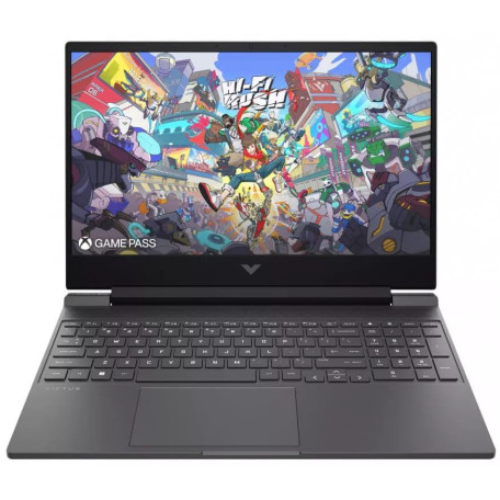 Ноутбук HP 15.6 Victus 15-fb3093dx FHD IPS 144Hz/Ryzen 7 7445HS/16GB/512SSD/RTX 4050 6GB/NOGRAVING/W11H/Black (BM4X8UA)