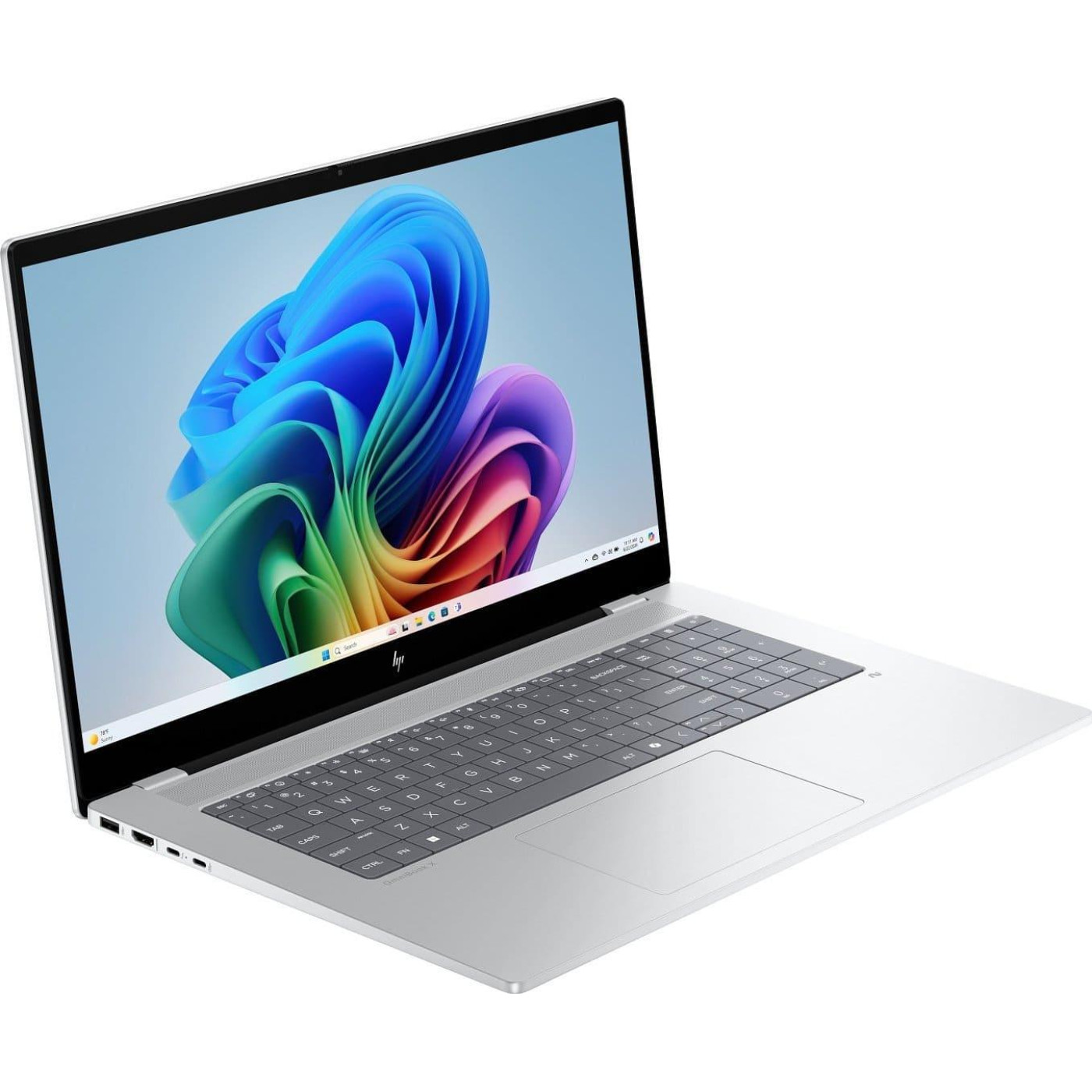 Ноутбук HP 17.3 OmniBook 7 17-dc0073cl FHD IPS Touchscreen/Intel Core Ultra 7 258V/32GB/1TB/RTX 4050 6GB/W11H/Glacier Silver (B93R4UA) U1
