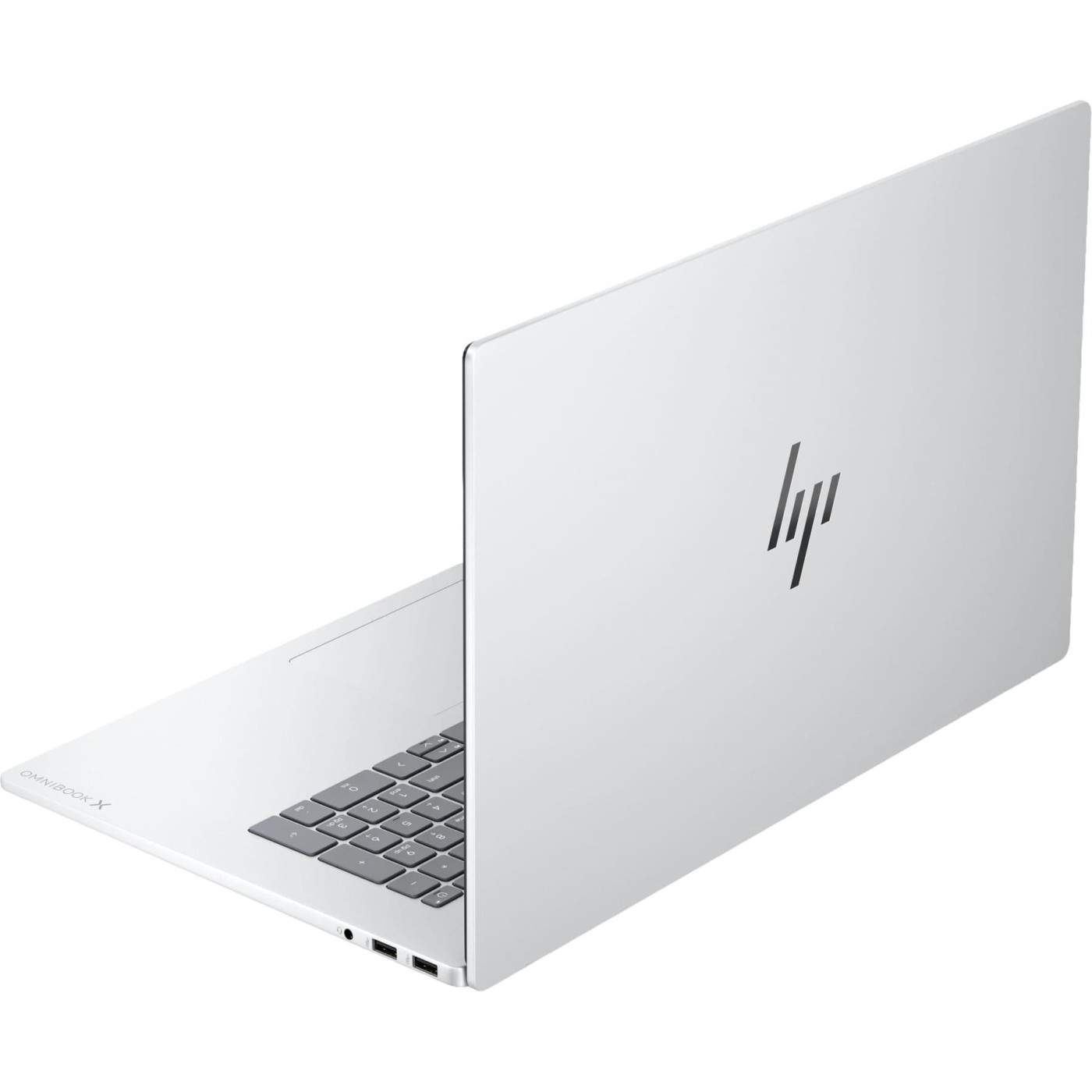 Ноутбук HP 17.3 OmniBook X 17-dd0000 FHD IPS Touchscreen/Intel Core Ultra 7 256V/16GB/1TB/Intel Arc Graphics/W11H/Glacier Silver (DE9L5U8) U1