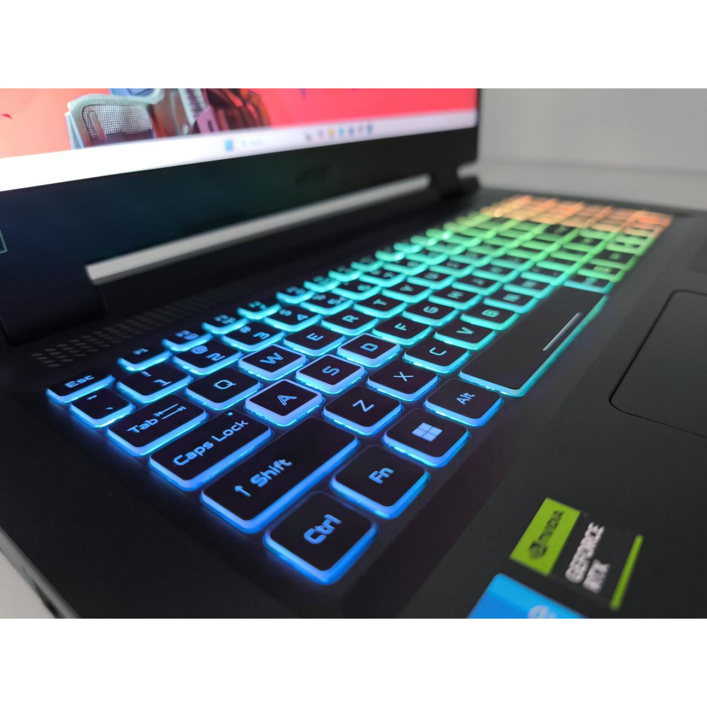 Ноутбук Acer Nitro 5 AN517-55-51DQ 17.3 FHD 144Hz I5-12450H 16Gb DDR4 SSD 512GB RTX 3050 (NH.QFZAA.006) (11191) Б/в